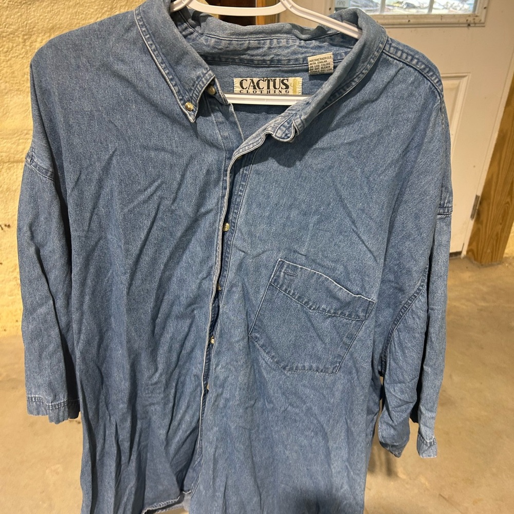 Cactus Light Blue Denim Shirt